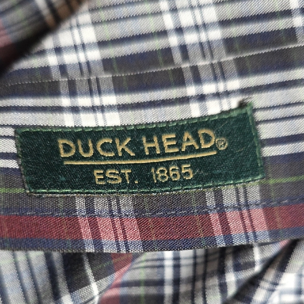 Duck Head Black and White Casual Button Down Shirt - Picture 13 of 13